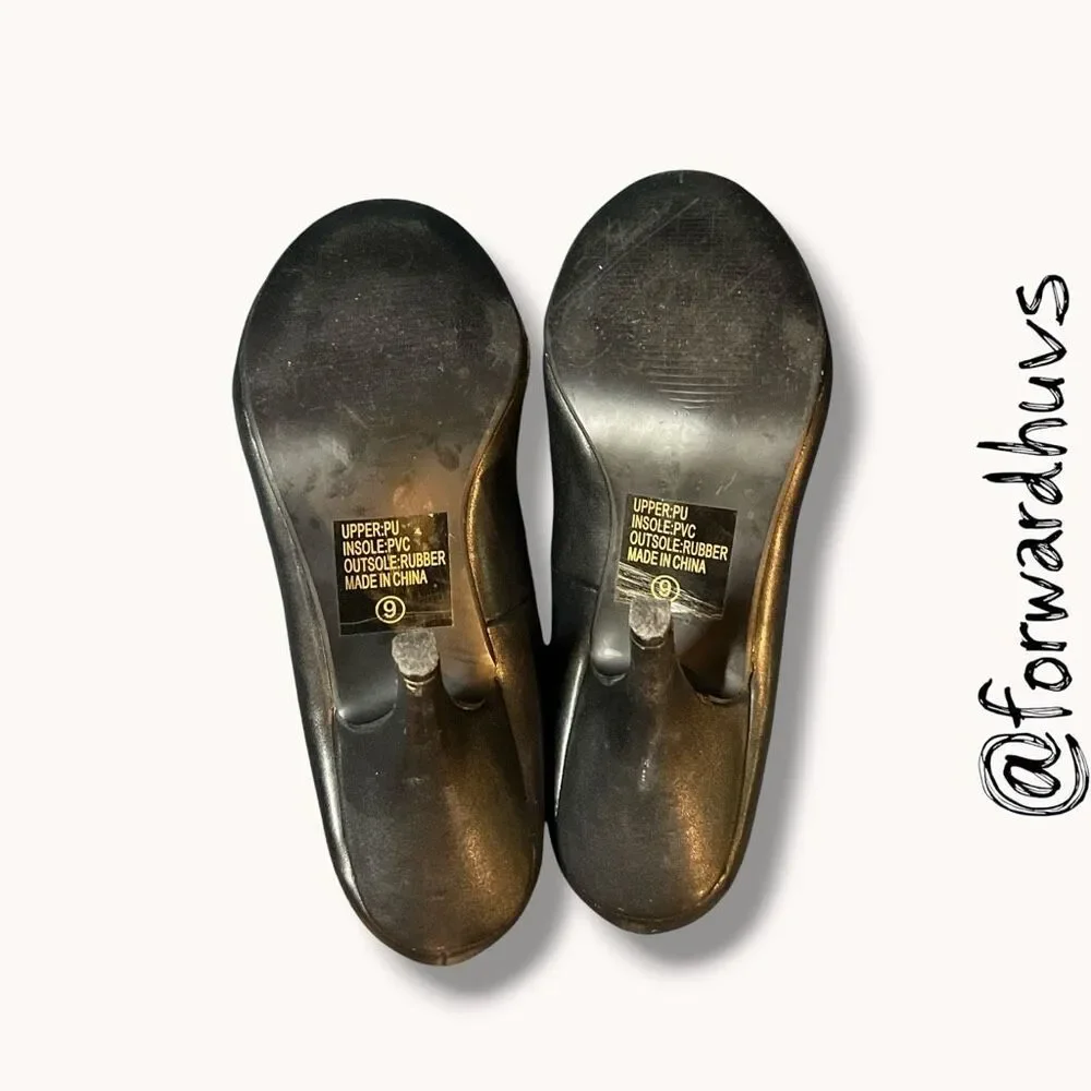 Journee Collection Mary Jane Pumps Black Size 9